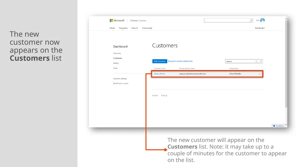 Adding a New Customer and Managing subscriptions - slide 10 of 21