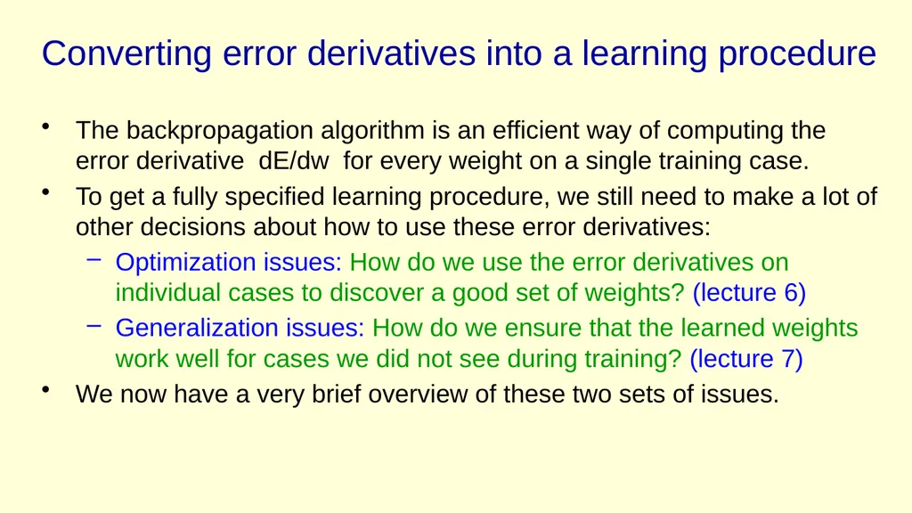 Neural Networks for Machine Learning Lecture 3a - slide 30 of 34