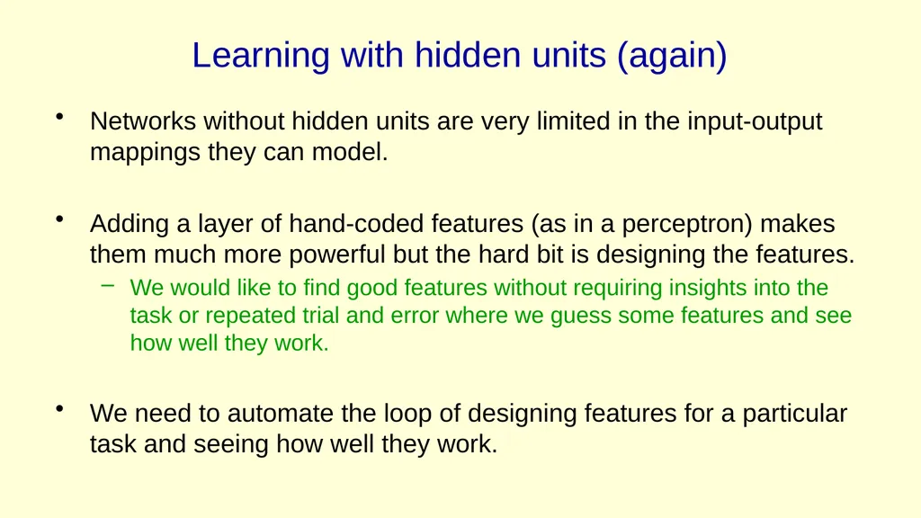 Neural Networks for Machine Learning Lecture 3a - slide 23 of 34