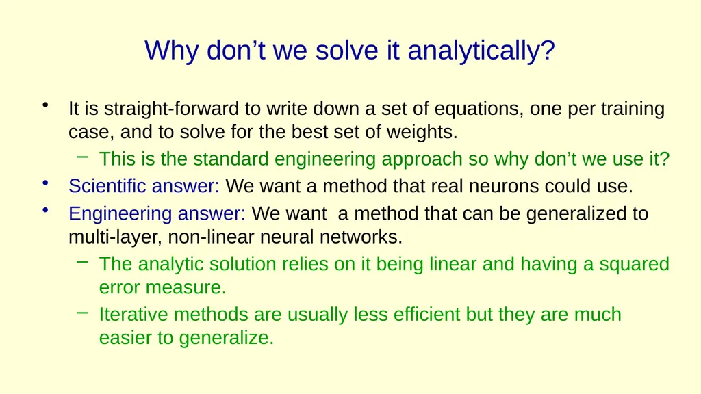 Neural Networks for Machine Learning Lecture 3a - slide 5 of 34