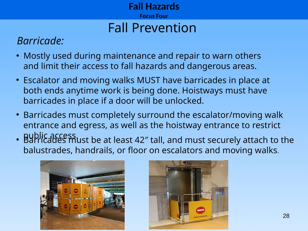 1 1926 Construction Focus Four Fall Hazards Focus - slide 28 of 47