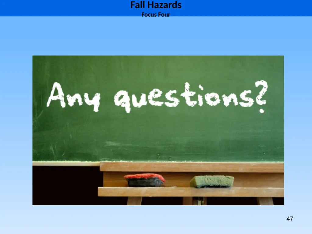 1 1926 Construction Focus Four Fall Hazards Focus - slide 47 of 47