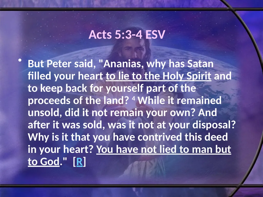 First and Second Corinthians Lesson 13 Grace, - slide 18 of 22