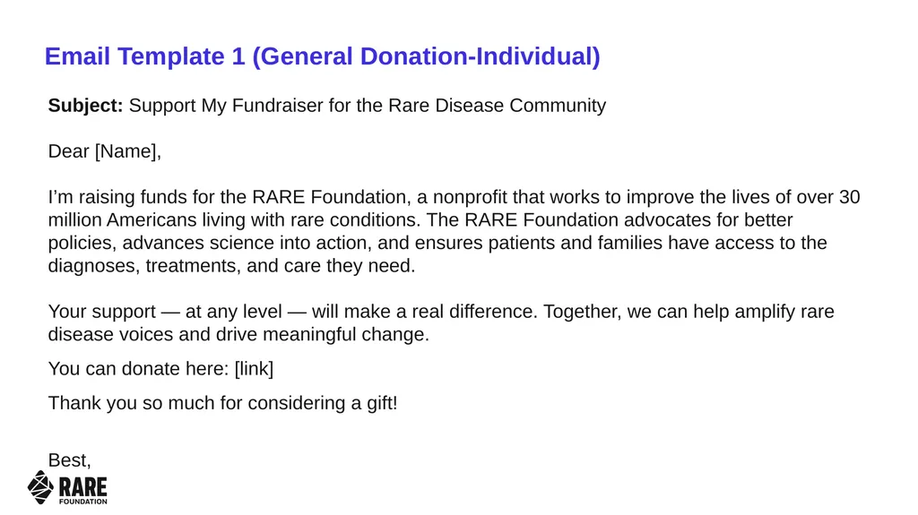 Sample Outreach Messages and Templates Table of - slide 6 of 19