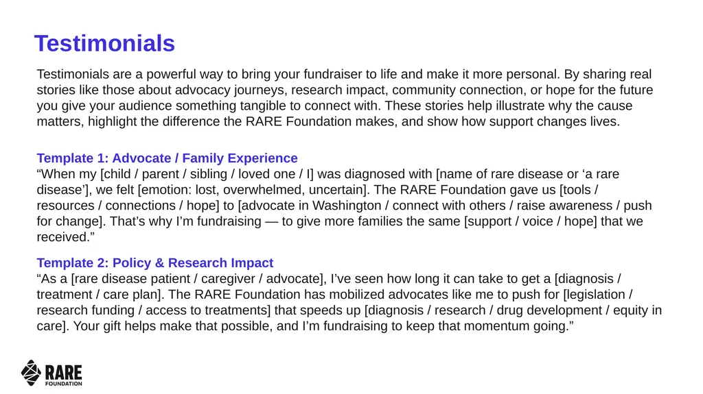 Sample Outreach Messages and Templates Table of - slide 13 of 19