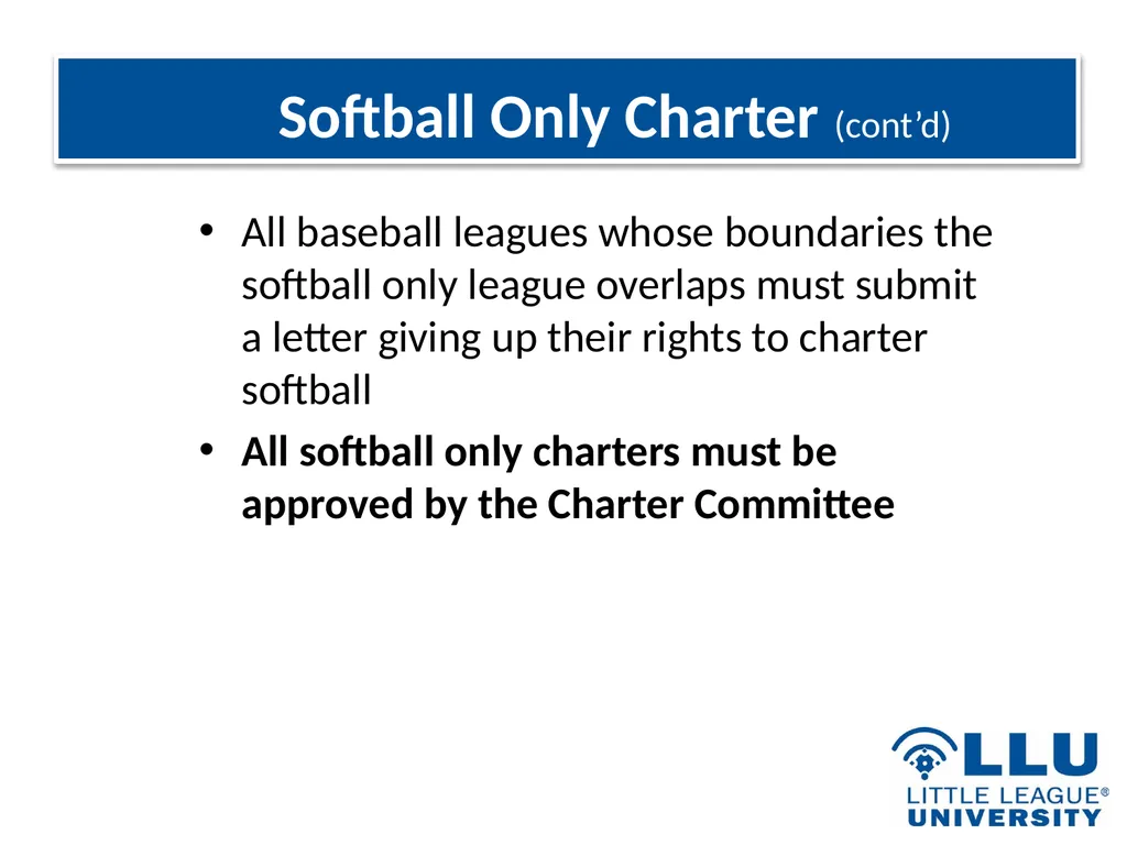 LITTLE LEAGUE SOFTBALL® Presentation Highlights - slide 27 of 32