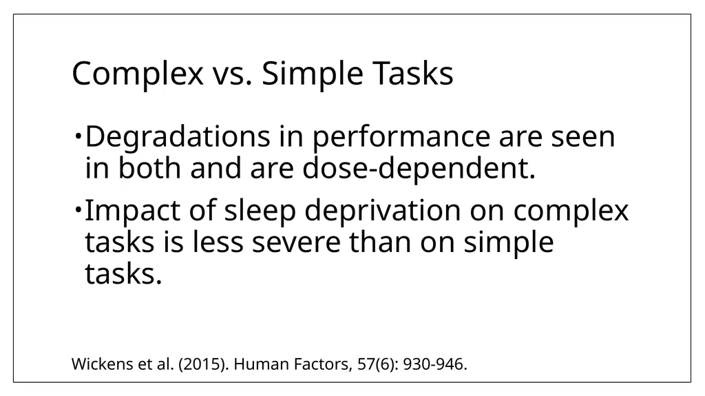 Sleep Loss and what to do about it David J. - slide 8 of 24