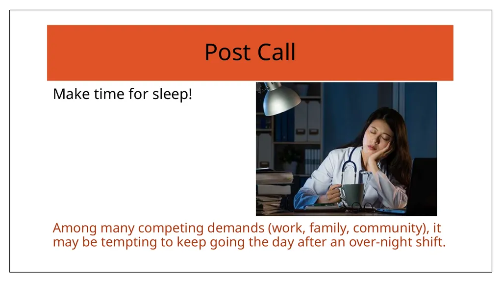 Sleep Loss and what to do about it David J. - slide 22 of 24