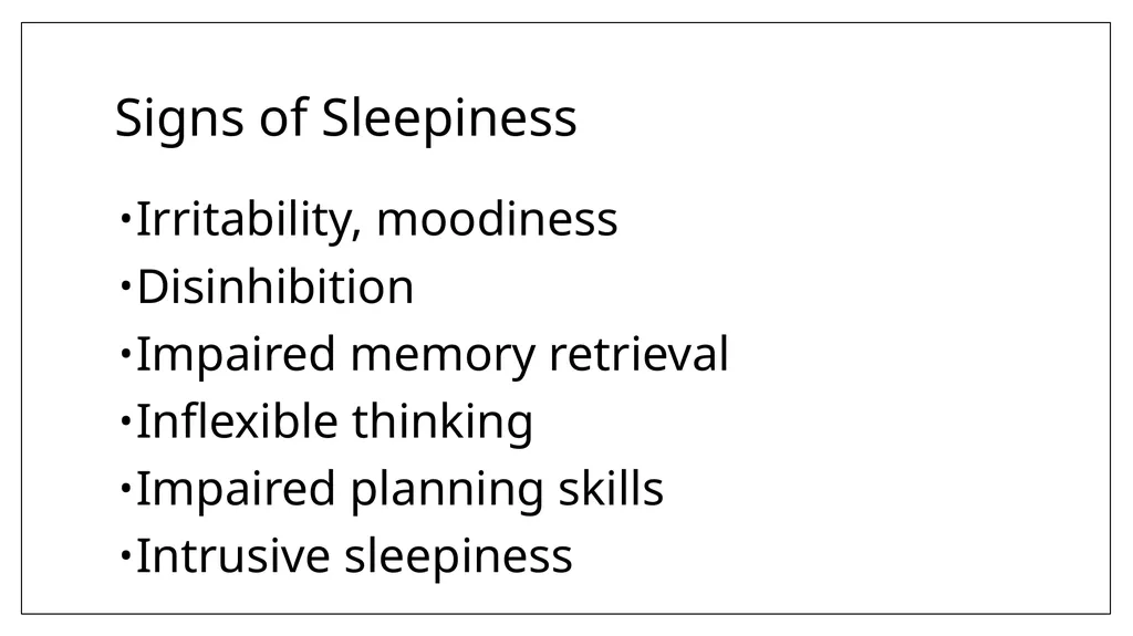 Sleep Loss and what to do about it David J. - slide 15 of 24