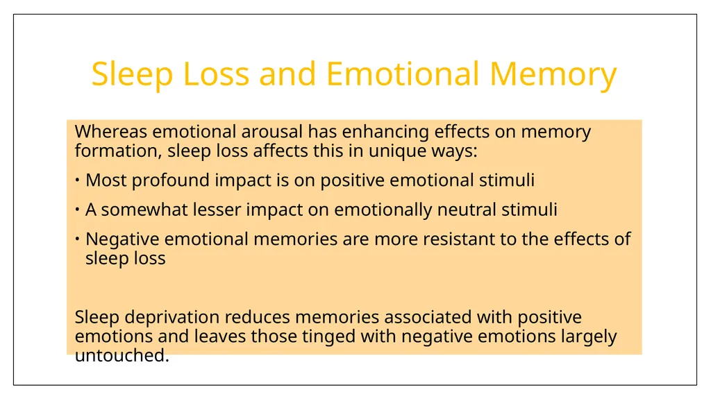 Sleep Loss and what to do about it David J. - slide 12 of 24