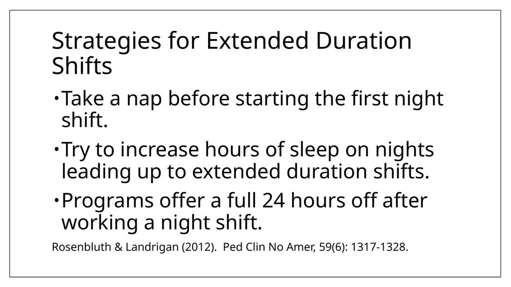 Sleep Loss and what to do about it David J. - slide 21 of 24