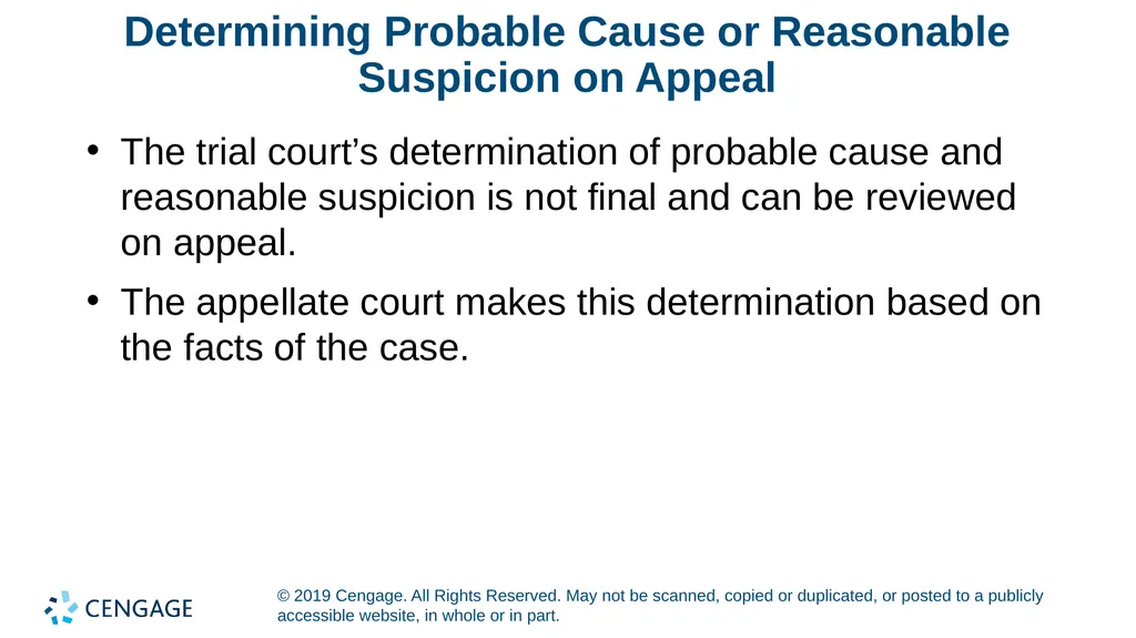 CRIMINAL PROCEDURE Law and Practice Tenth Edition - slide 19 of 19