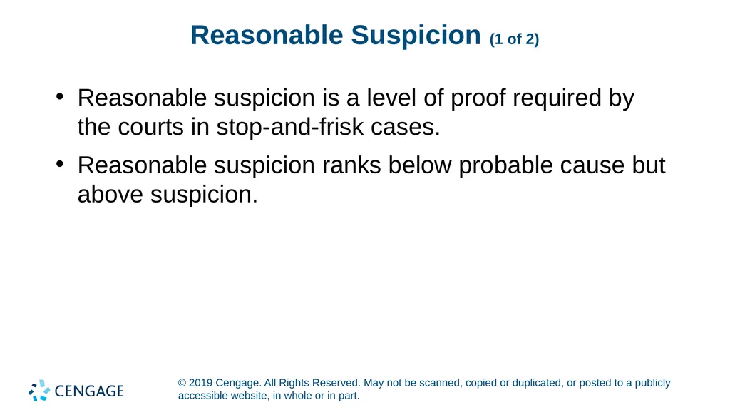 CRIMINAL PROCEDURE Law and Practice Tenth Edition - slide 17 of 19