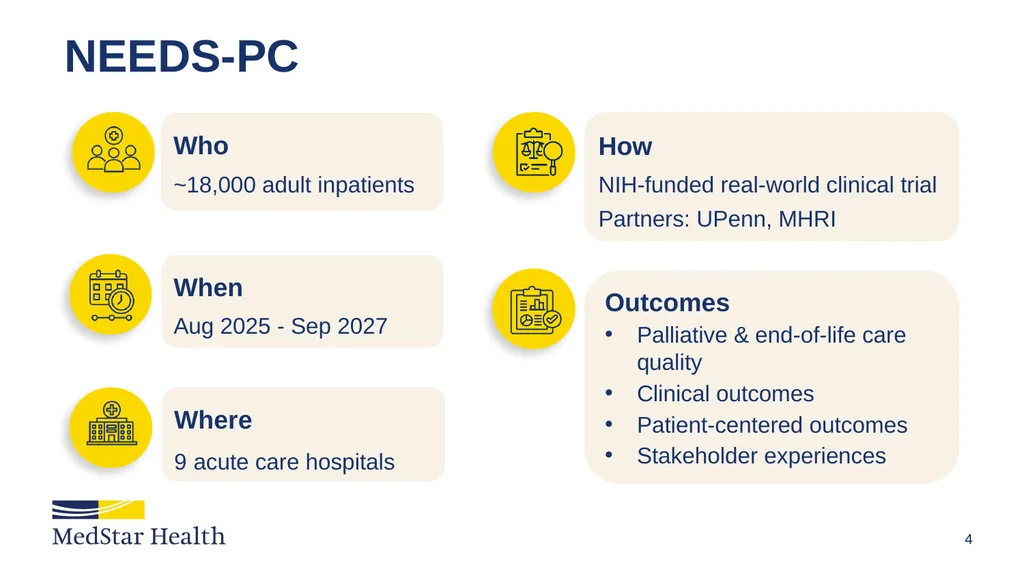 NEEDS-PC Trial Overview (Nudging Effective and - slide 4 of 10