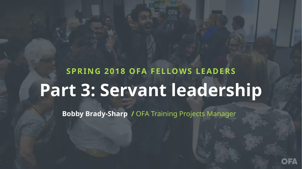 Fellows Leaders SPRING 2018 We will begin the - slide 2 of 34