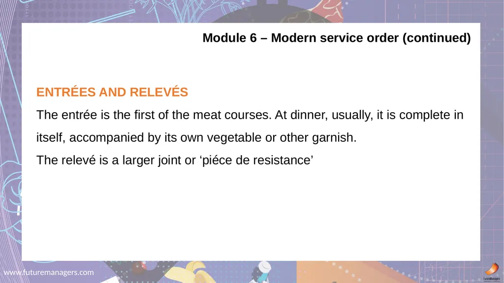 Nutrition and Menu Planning N4 - slide 30 of 38