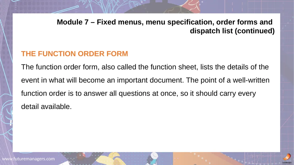 Nutrition and Menu Planning N4 - slide 38 of 38