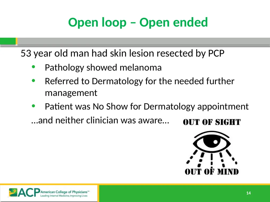 Connecting Care Ensuring Quality Referrals and - slide 14 of 26
