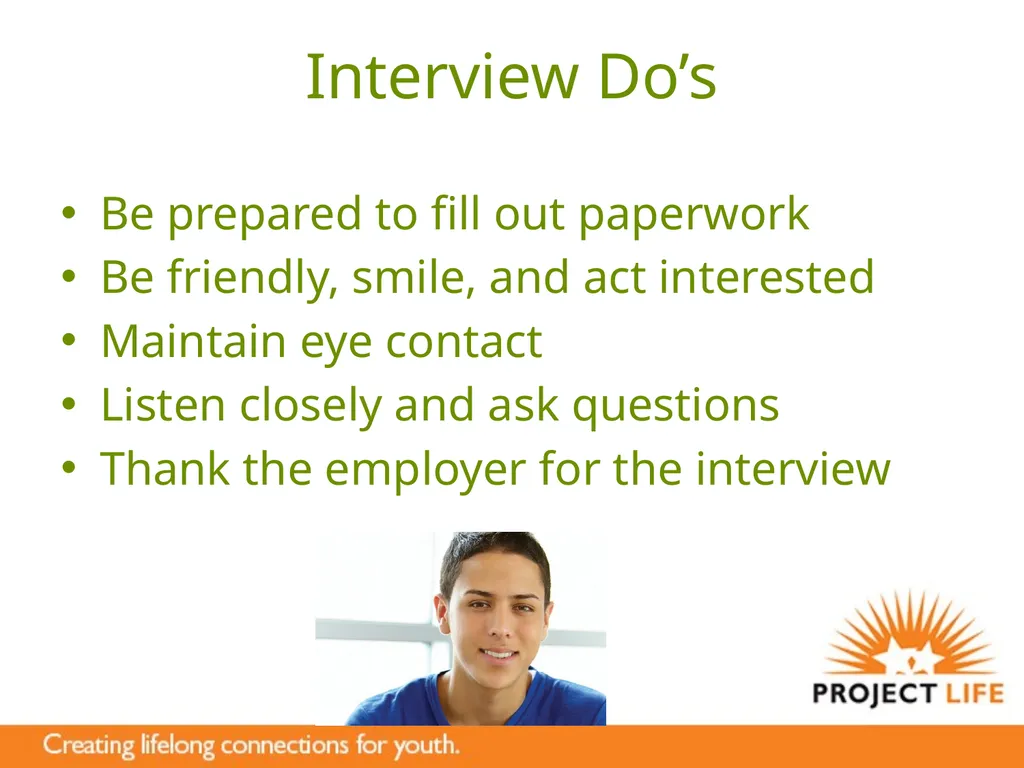 Career Preparation: Get a Job and Keep It Learning - slide 15 of 27