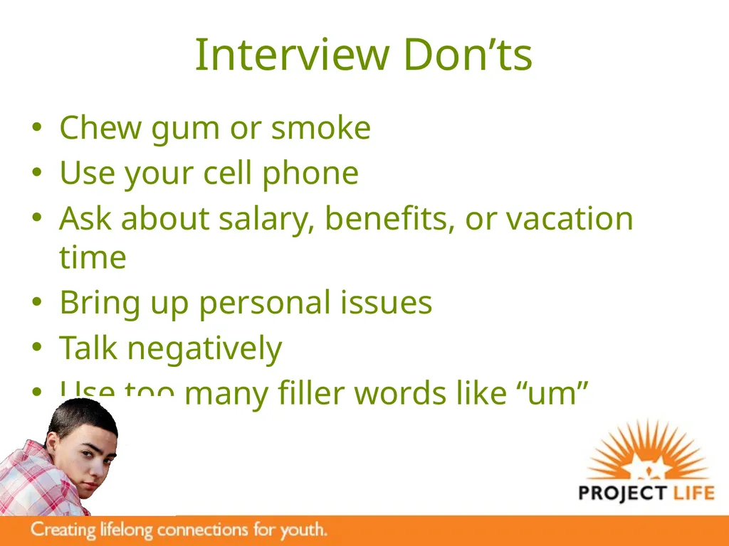 Career Preparation: Get a Job and Keep It Learning - slide 16 of 27