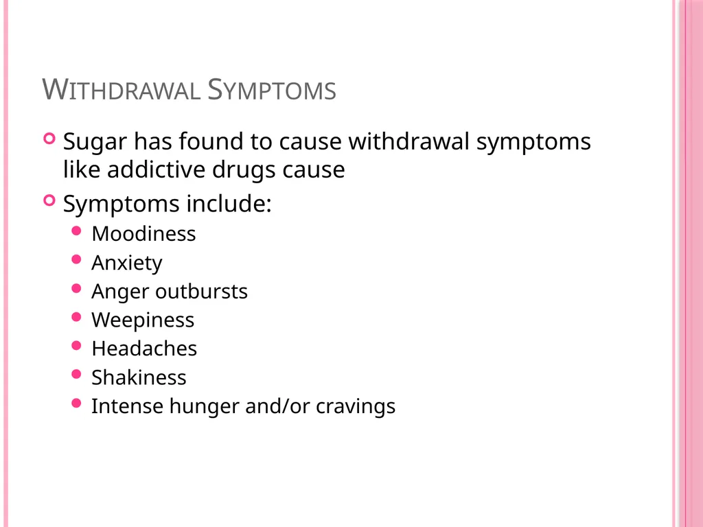 Sugar: Is it really that Sweet? Does sugar cause - slide 7 of 21
