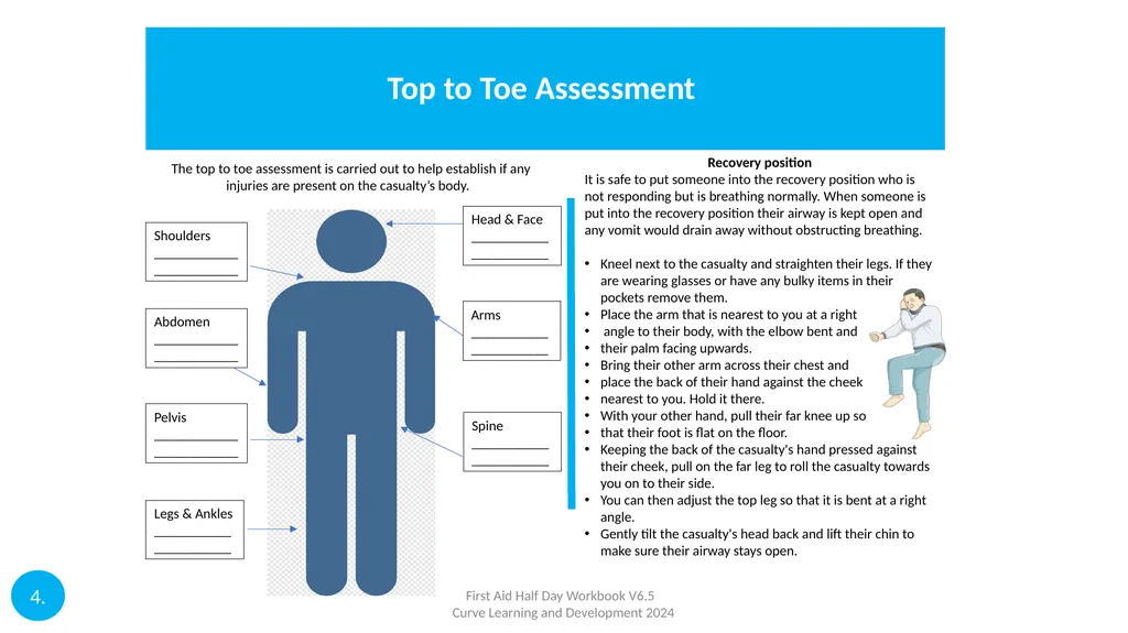 Aim Objectives First Aid Half Day Workbook V6.5 - slide 4 of 9