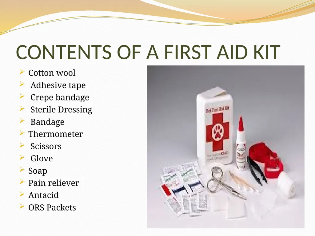 BASIC FIRST AID Submitted by, Department of - slide 10 of 55
