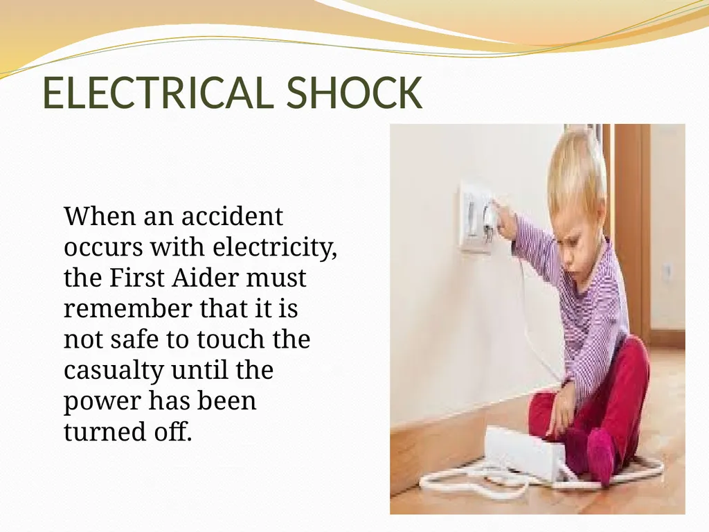 BASIC FIRST AID Submitted by, Department of - slide 36 of 55