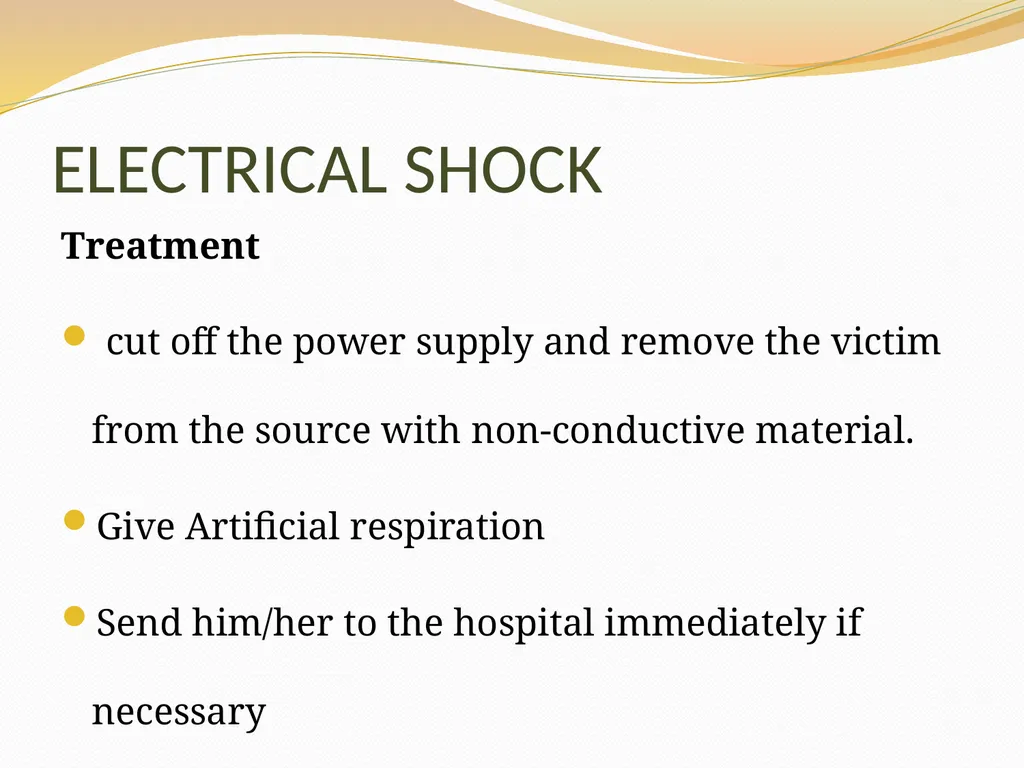 BASIC FIRST AID Submitted by, Department of - slide 38 of 55