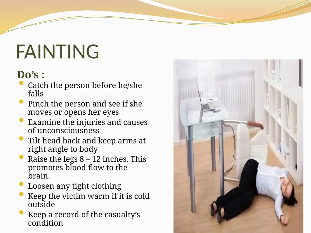 BASIC FIRST AID Submitted by, Department of - slide 12 of 55