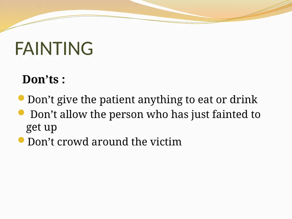 BASIC FIRST AID Submitted by, Department of - slide 13 of 55