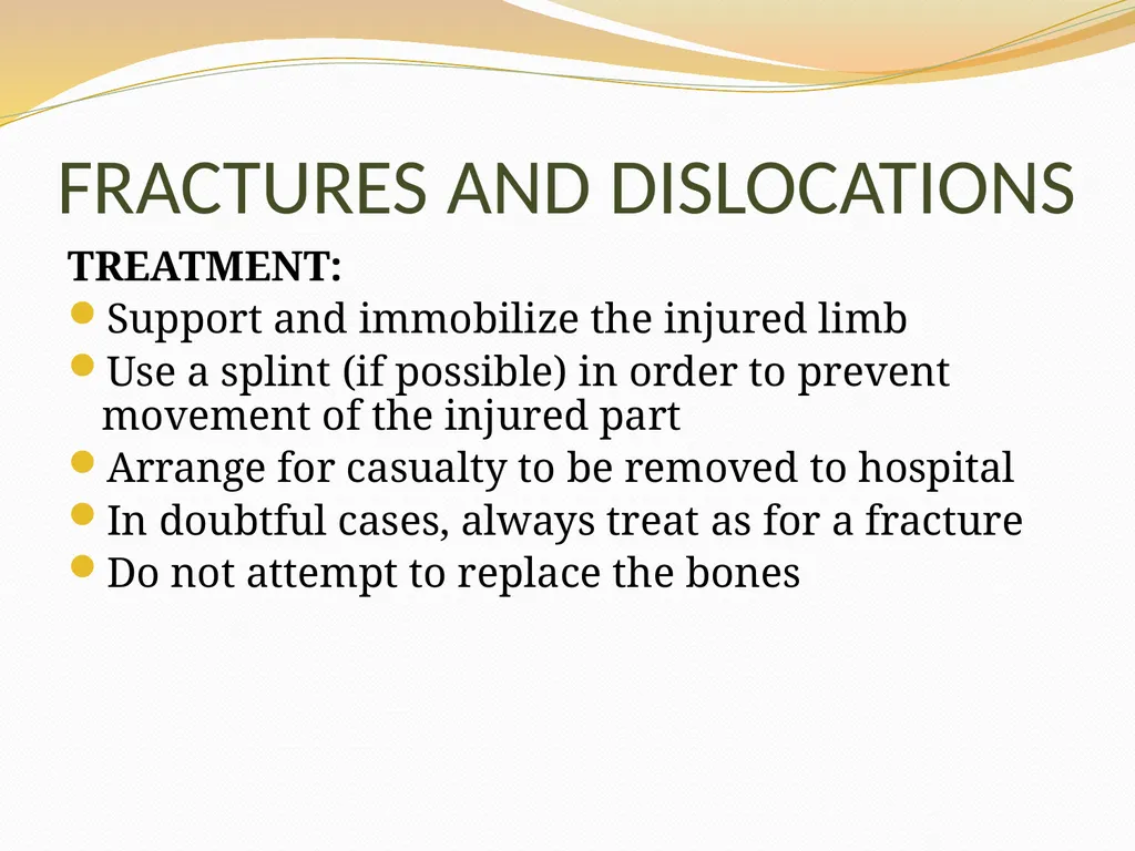 BASIC FIRST AID Submitted by, Department of - slide 24 of 55