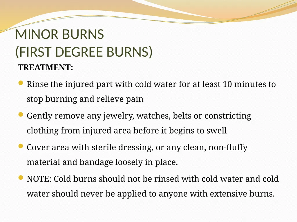 BASIC FIRST AID Submitted by, Department of - slide 33 of 55