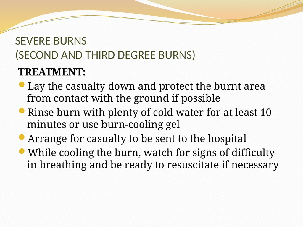 BASIC FIRST AID Submitted by, Department of - slide 34 of 55