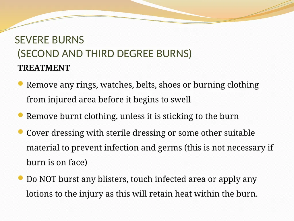 BASIC FIRST AID Submitted by, Department of - slide 35 of 55