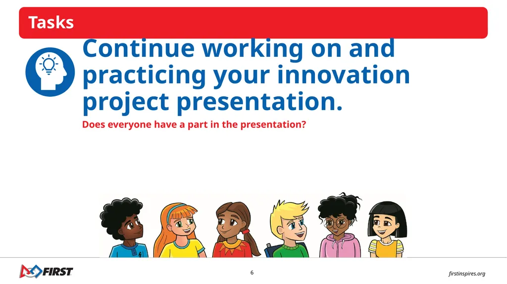 SESSION 11 I can work with my team to finalize - slide 6 of 10