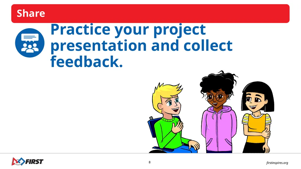SESSION 11 I can work with my team to finalize - slide 8 of 10