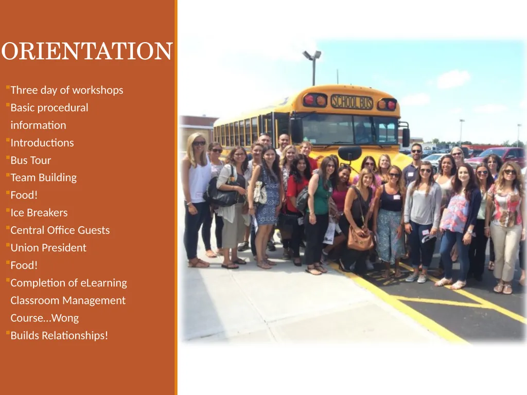 THE FIRST SEVEN SECONDS… New Teacher Induction - slide 18 of 31