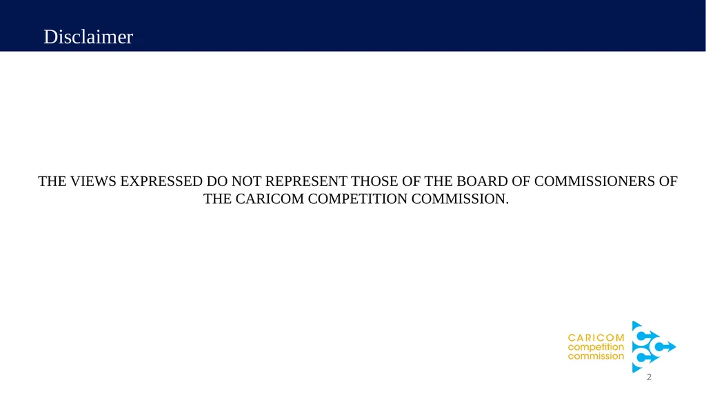 A presentation entitled: “Towards a regional - slide 2 of 28