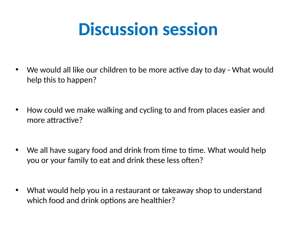 ‘The Great Weight Debate - a London conversation - slide 8 of 12