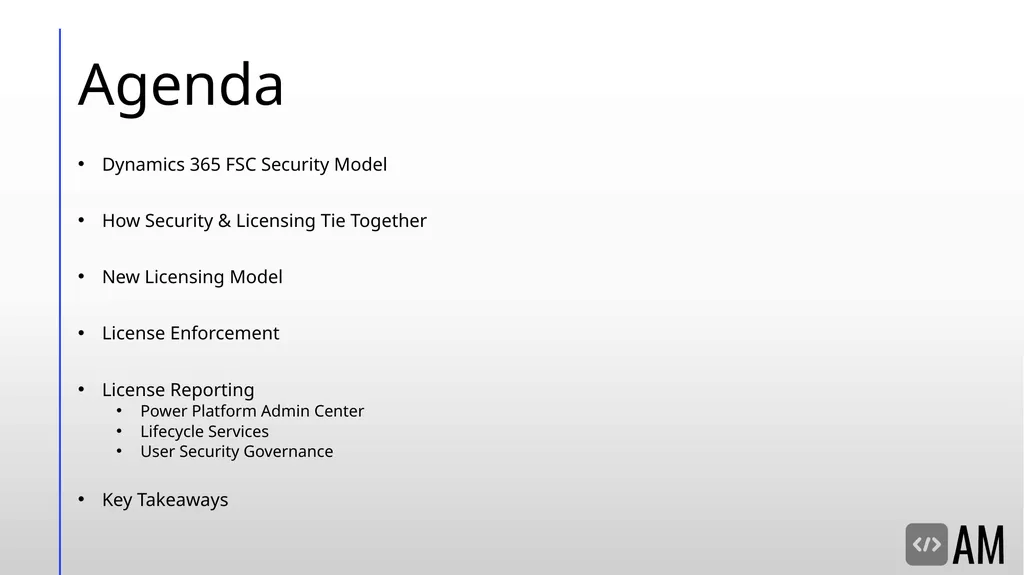 Decoding D365FSC Security & Licensing Microsoft - slide 3 of 48
