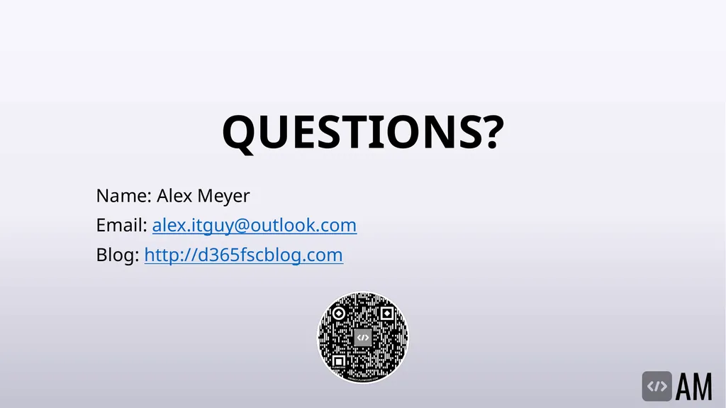 Decoding D365FSC Security & Licensing Microsoft - slide 48 of 48