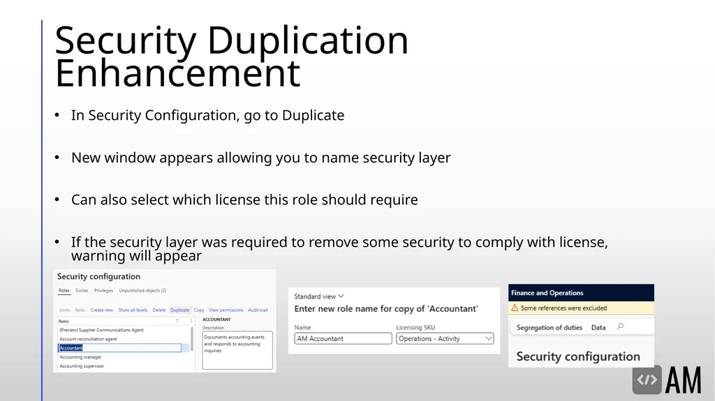 Decoding D365FSC Security & Licensing Microsoft - slide 39 of 48