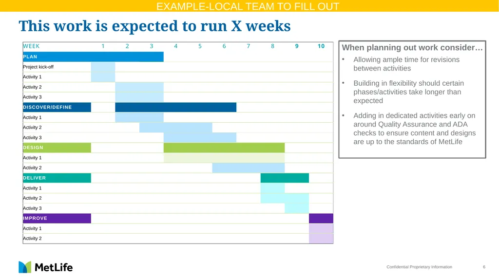 Project Kick-off Templates Insert Date Here Use - slide 6 of 21