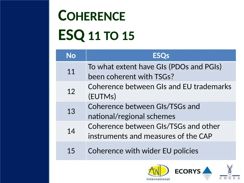 Evaluation support study on Geographical - slide 18 of 45