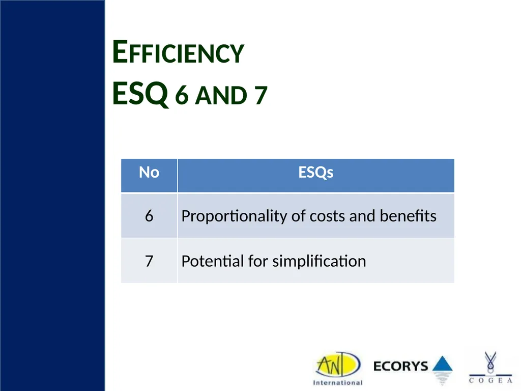 Evaluation support study on Geographical - slide 11 of 45