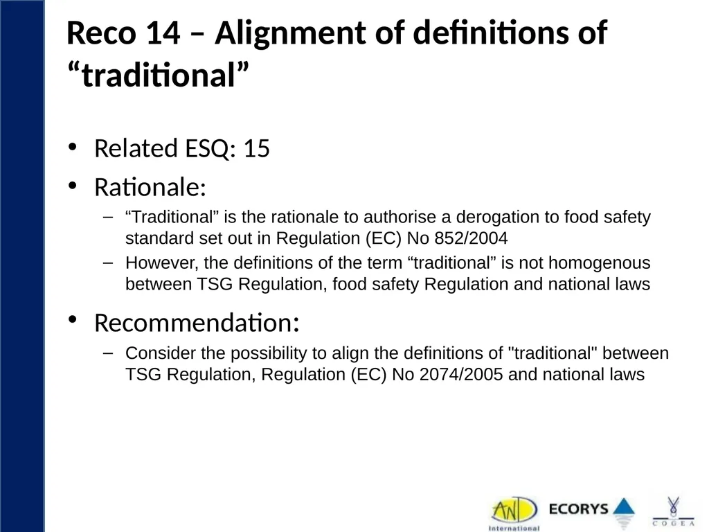 Evaluation support study on Geographical - slide 43 of 45