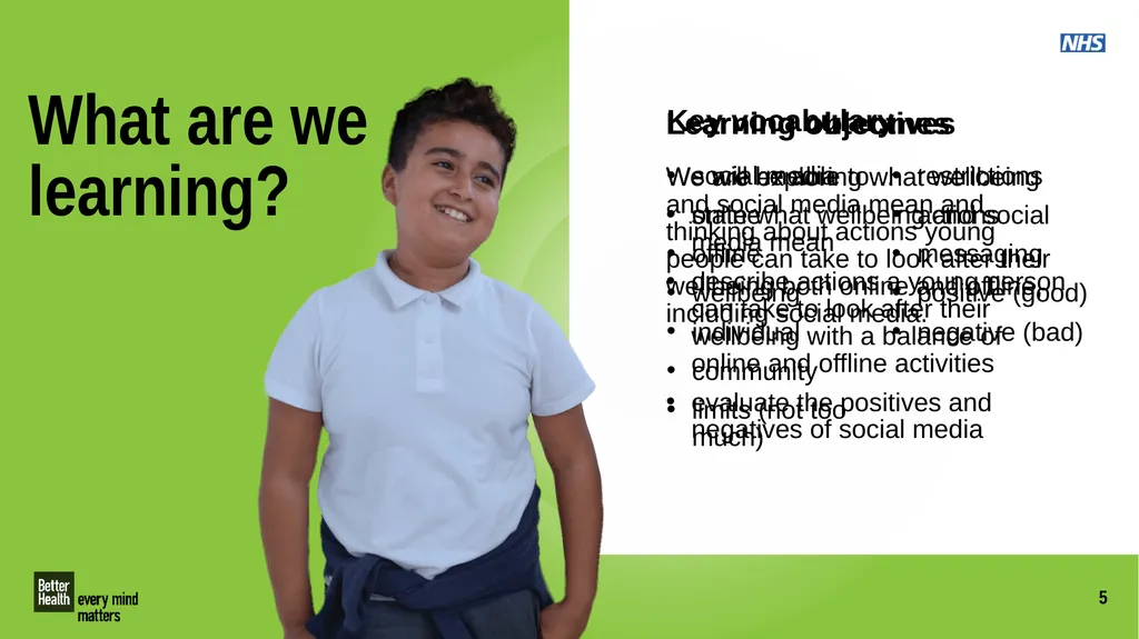 Social media Overview Pupils explore the meaning - slide 2 of 17