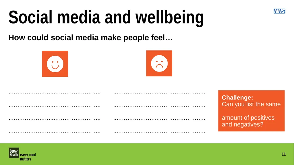 Social media Overview Pupils explore the meaning - slide 8 of 17