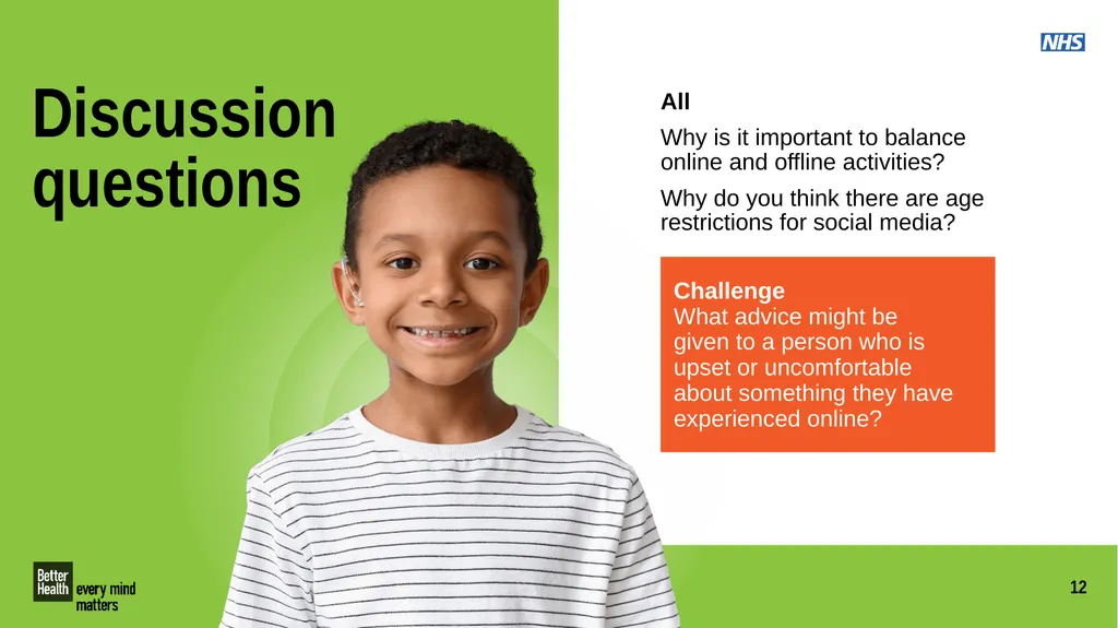 Social media Overview Pupils explore the meaning - slide 9 of 17